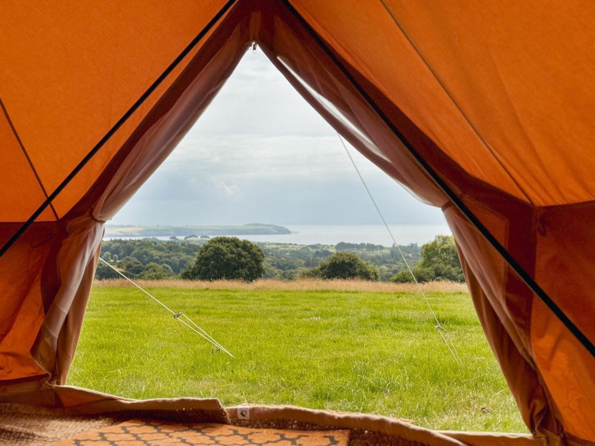 Fully Furnished Bell Tent 3 Carlyon Bay Zewnętrze zdjęcie