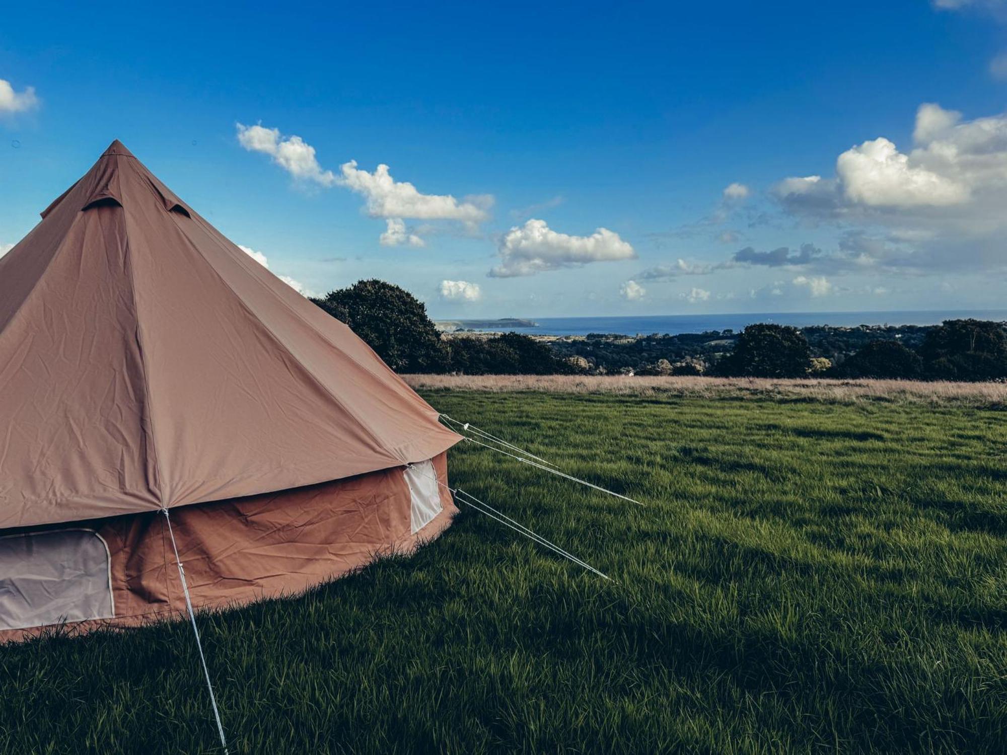 Fully Furnished Bell Tent 3 Carlyon Bay Zewnętrze zdjęcie