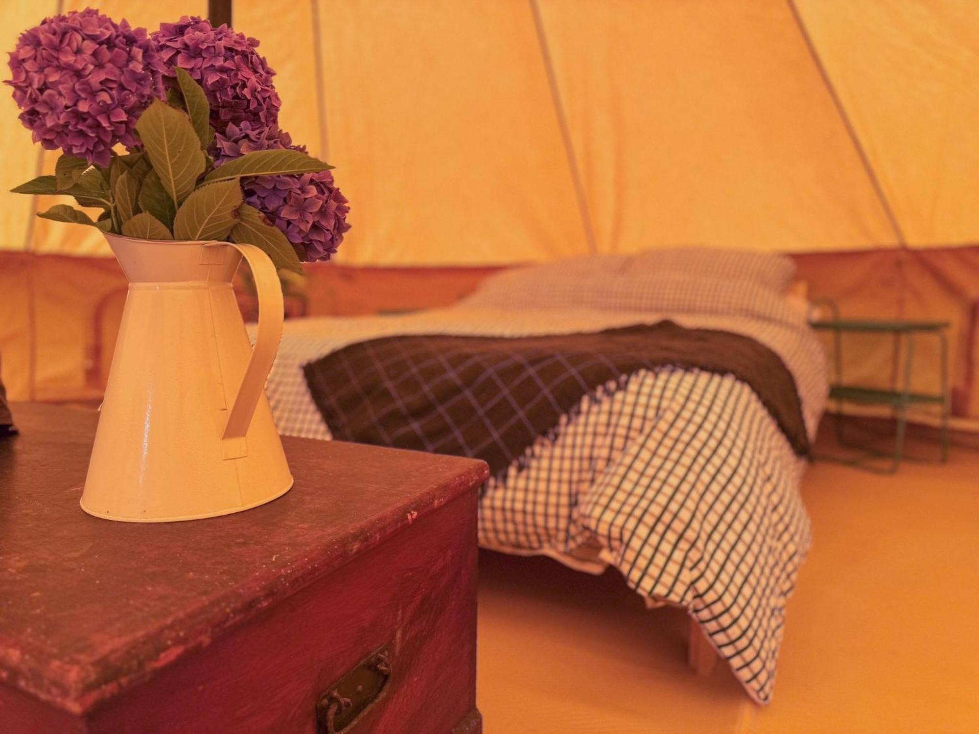 Fully Furnished Bell Tent 3 Carlyon Bay Zewnętrze zdjęcie